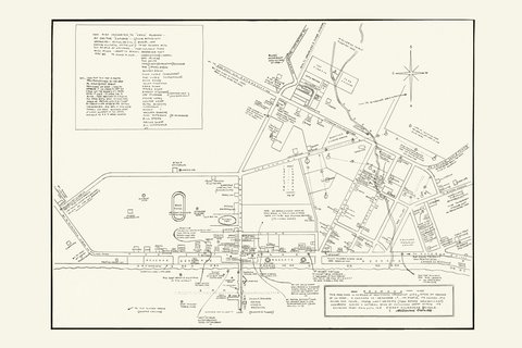 Ewart Melbourne Brindle Map 1947