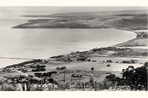 View over Dromana from Arthurs Seat c1900