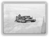 Line up formation of Vultee Vengance dive bombers of No 12 Squadron, RAAF, based at Merauke, Dutch New Guinea, 23 December 1943.