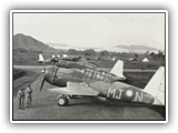 Nadzab, New Guinea. Circa 1944. Line up of Vultee Vengeance dive-bomber aircraft of No. 21 Squadron RAAF in the dispersal area of Nadzab. In the foreground is aircraft coded MJ-N, Serial No. A27-60.