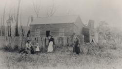 Willow Grove selector house and family undated