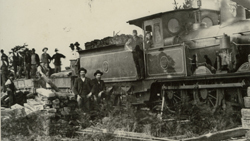 Building the Gippsland railway 1876