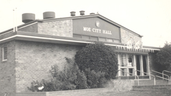 Moe Town Hall after conversion from theatre 1988