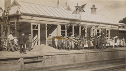 New Moe Railway Station 1910