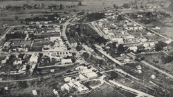 Aerial view Moe 1936 from Argus newspaper