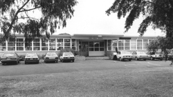 Moe High School administration building