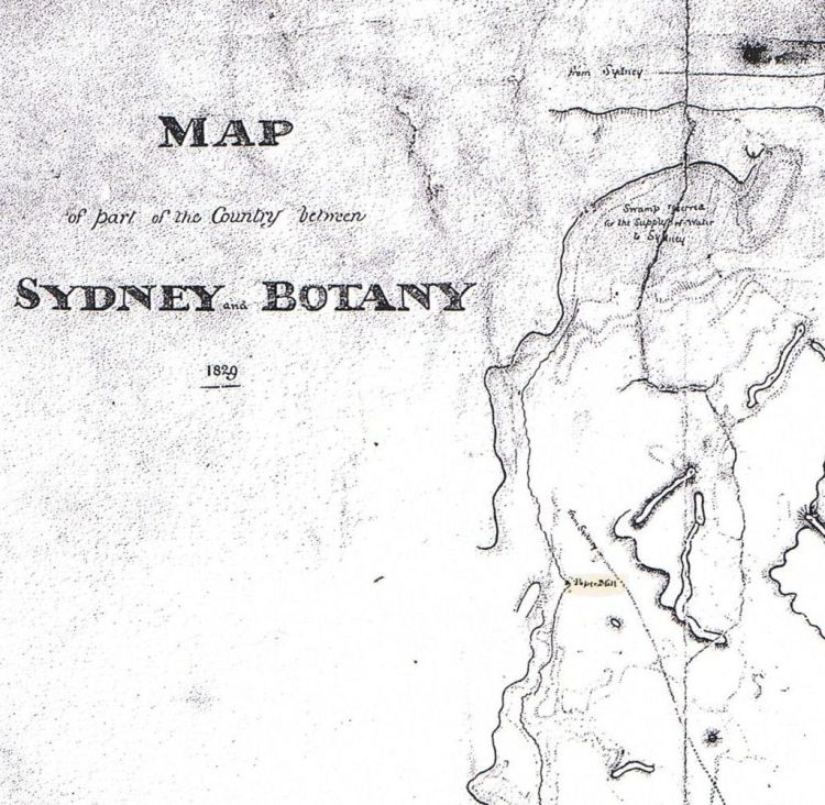 [James Larmer's 1829 Map]