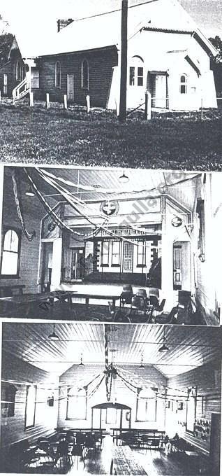 Photos of the Eddington Mechanics' Institute before demolition