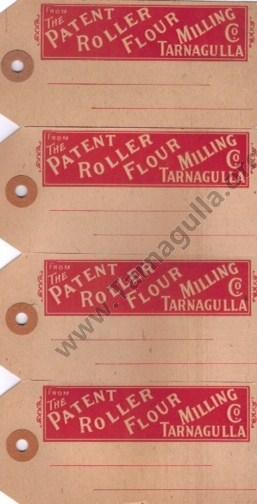 Tarnagulla Patent Roller Flour Milling Co Consignment Tags c1900