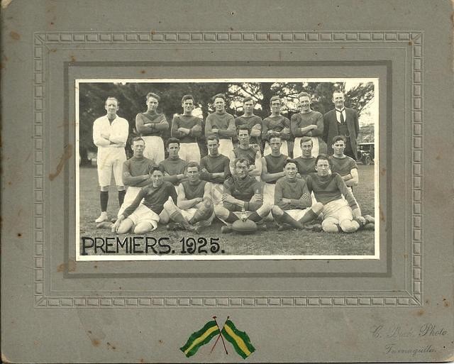 Tarnagulla Football Club, Premiers 1925.
Photographer: Charles Bock of Tarnagulla.
From the Mary Dridan Collection