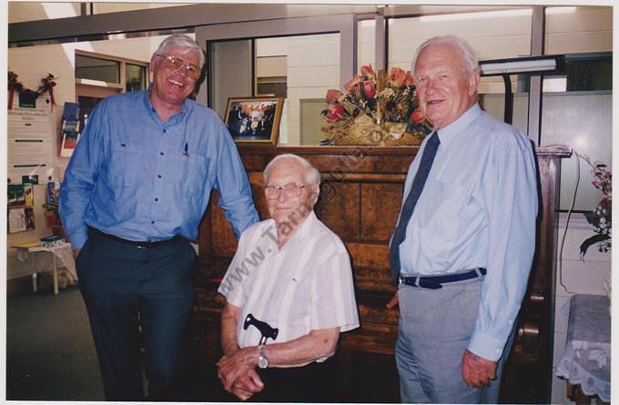 George Swinburne, Jack Lockett and Lindsay Willersdorf c2000