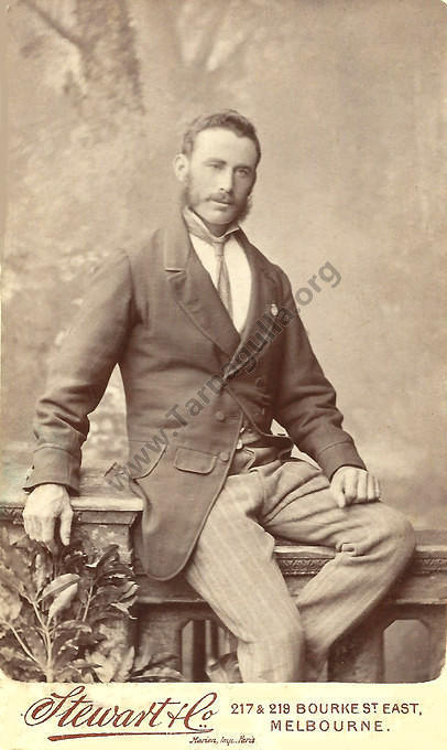 Tarnagulla Identity - Daniel Duggan. JP MLA, born near Mudgee NSW 20 Oct 1855. Died 28 Feb 1910. Thomas Page's business partner