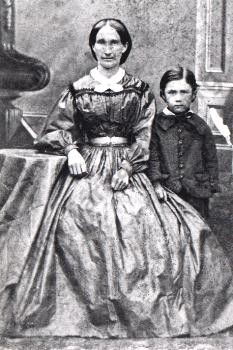 Elizabeth Pierce and Son John.