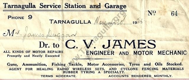 James Tarnagulla 1936