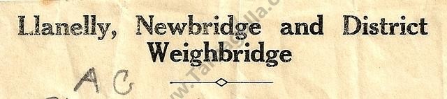 Weighbridge 1937