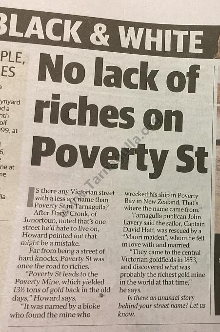 Poverty - from 2018 October 30 issue of The Herald Sun