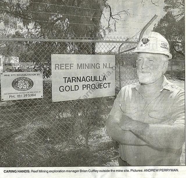 The end for Reef Mining NL in 2000.