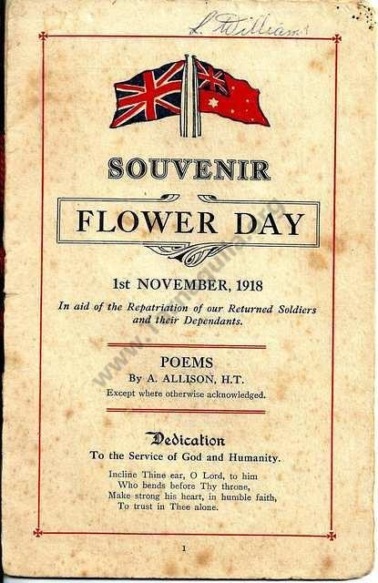 Souvenir of the Tarnagulla Flower Day.
