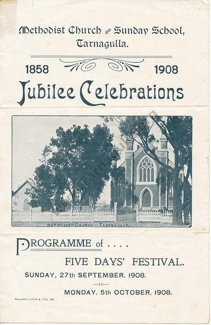 Wesleyan Church Tarnagulla 1908
