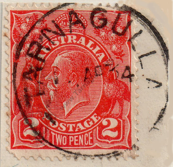 Postage Stamp, Tarnagulla, 1934