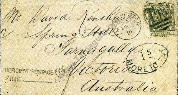 Renshaw Letter 1881