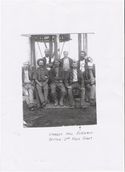 Charles Hill Robinson at the Poverty Mine.