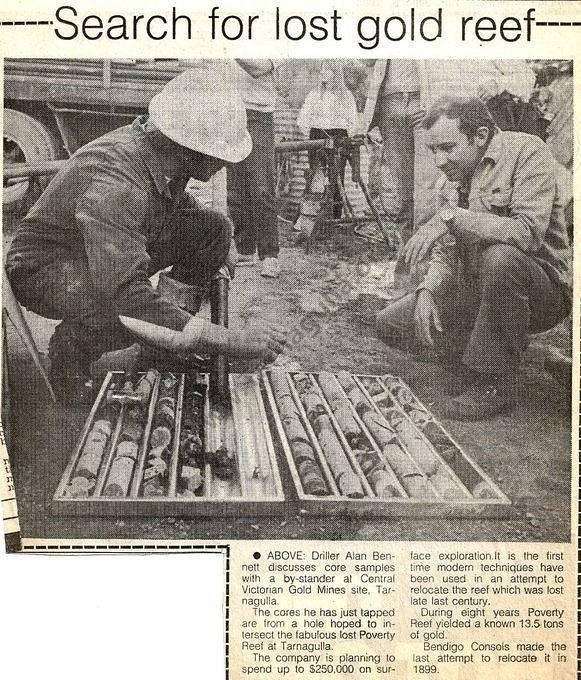 Poverty Reef Drill Cores, 5 June 1984