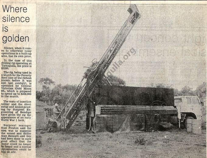 Poverty Reef Drilling 13 June 1984