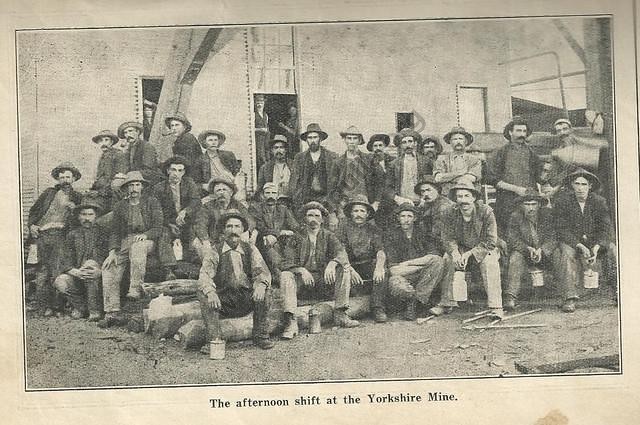 The Afternoon Shift at the Yorkshire Mine, c.1905