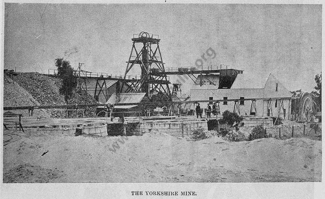 New Yorkshire Mine, Tarnagulla, August 1905
David Gordon Collection.
