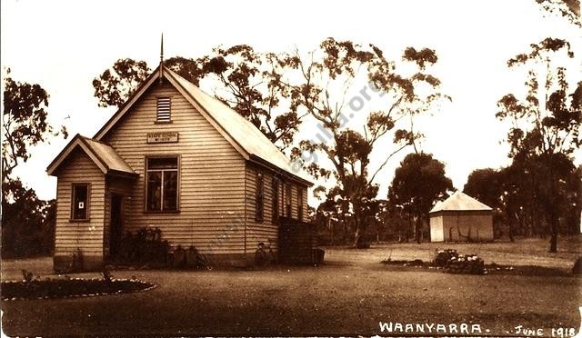 Waanyarra State School, 1918.