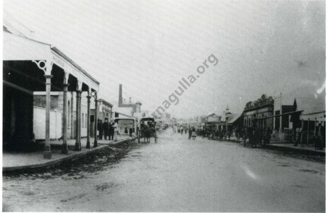 Commercial Road, Tarnagulla, June 1866.
Looking South from King Street