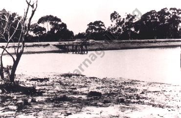 Tarnagulla Reservoir, ~1930.