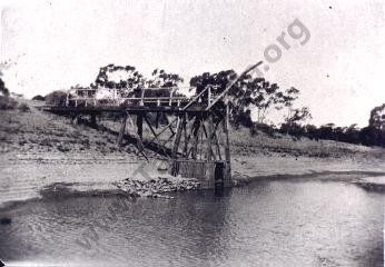 Tarnagulla Reservoir, ~ 1930.