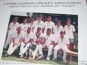 Arnold Cricket Club Premiers 1998- 99