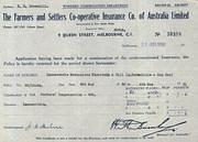 The Farmers and Settlers Co-operative Insurance Company of Australia Limited Workers Compensation Insurance 20 June 1950