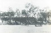 Laanecoorie Bridge following 1909 flood