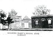 Alexander Black's General Store, Llanelly.