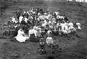 Bald Hill Picnic around 1913, a few kilometres west of Llanelly.