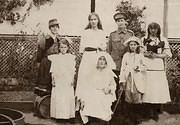 A Davies Family Group With Friends