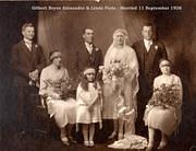 Gilbert Bryce Alexander and Linda Paris Marriage 11 Sep 1926