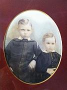 George Graham, left, William Graham, right, c.1890
