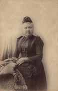 Mary PAGE, (nee MARTIN) 1831-1908. Born in Hayle, Cornwall. Wife of Thomas PAGE.