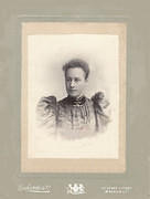 Tarnagulla Resident. Miss Margaret Davies (Maggie) b 1869 d 16.7.1900. Dtr of William Morgan and Emma DAVIES.1