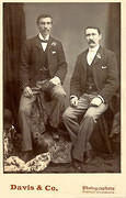 Joseph Cheetham, left, and Thomas Leonard, right.