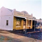 Fred William’s Cash Butcher Shop, Commercial Road, Tarnagulla C1966