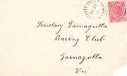 Envelope addressed to Tarnagulla Racing Club 27 March 1911