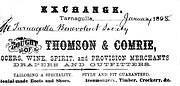 Thomson and Comrie, 1898