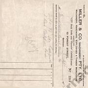 Invoice from Miller & Co. to Great Western Mine, Tarnagulla for explosives, 5 September 1942