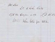 Invoice John Catto to Mr Kerr c 1865